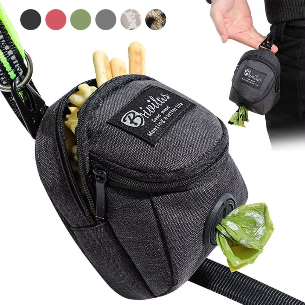 Portable Dog Treat Training Pouch – Waist Bag & Poop Bag Holder - The PetTrail