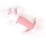 Colourful Squeaky Plush Dog Toy – Fun Chew & Play Toy - The PetTrail