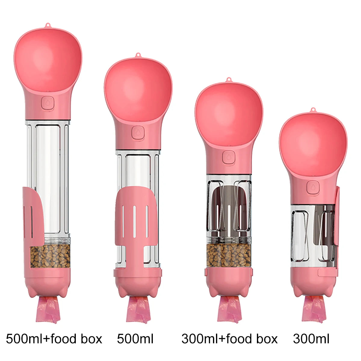 3-in-1 Portable Pet Water & Food Bottle - The PetTrail