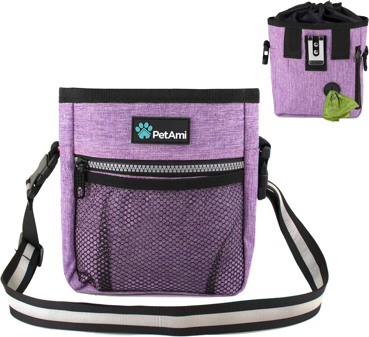 Dog Training Treat Pouch with Water Bowl - The PetTrail