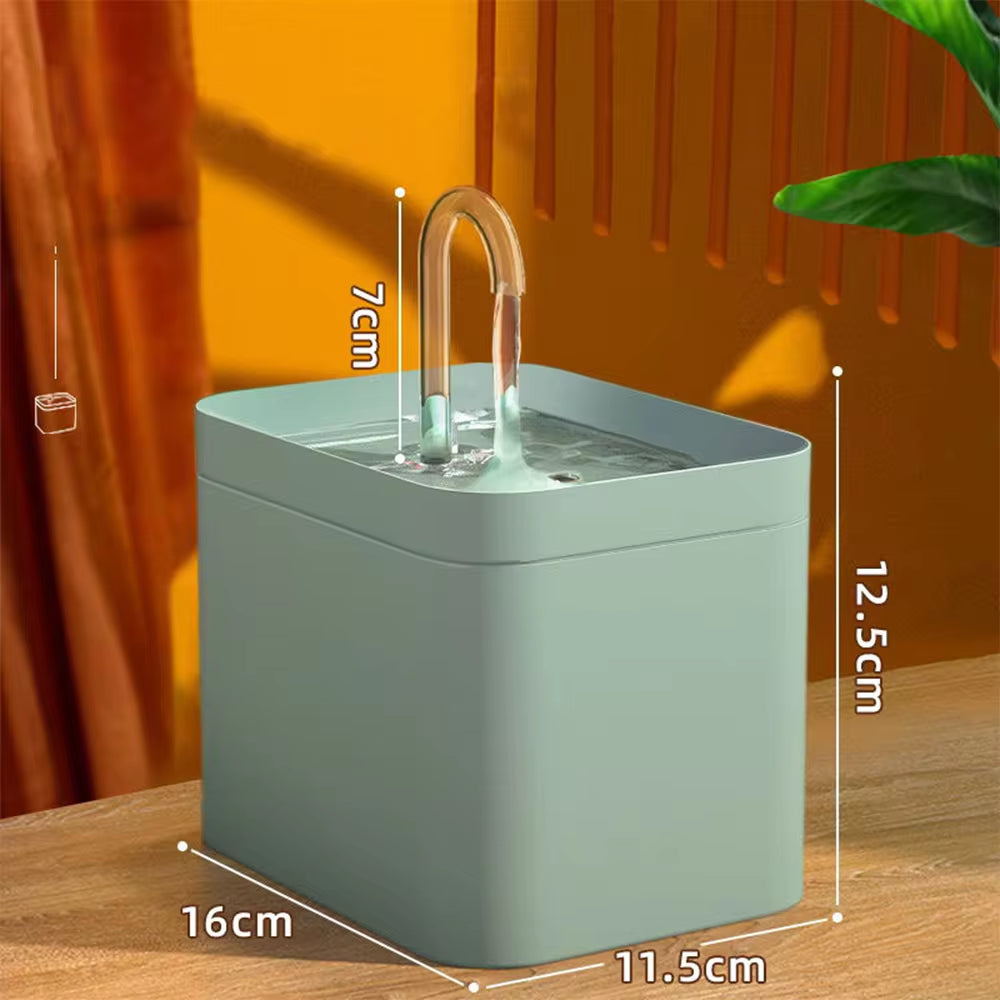 Ultra-Quiet Automatic Cat Water Fountain with Filter - The PetTrail