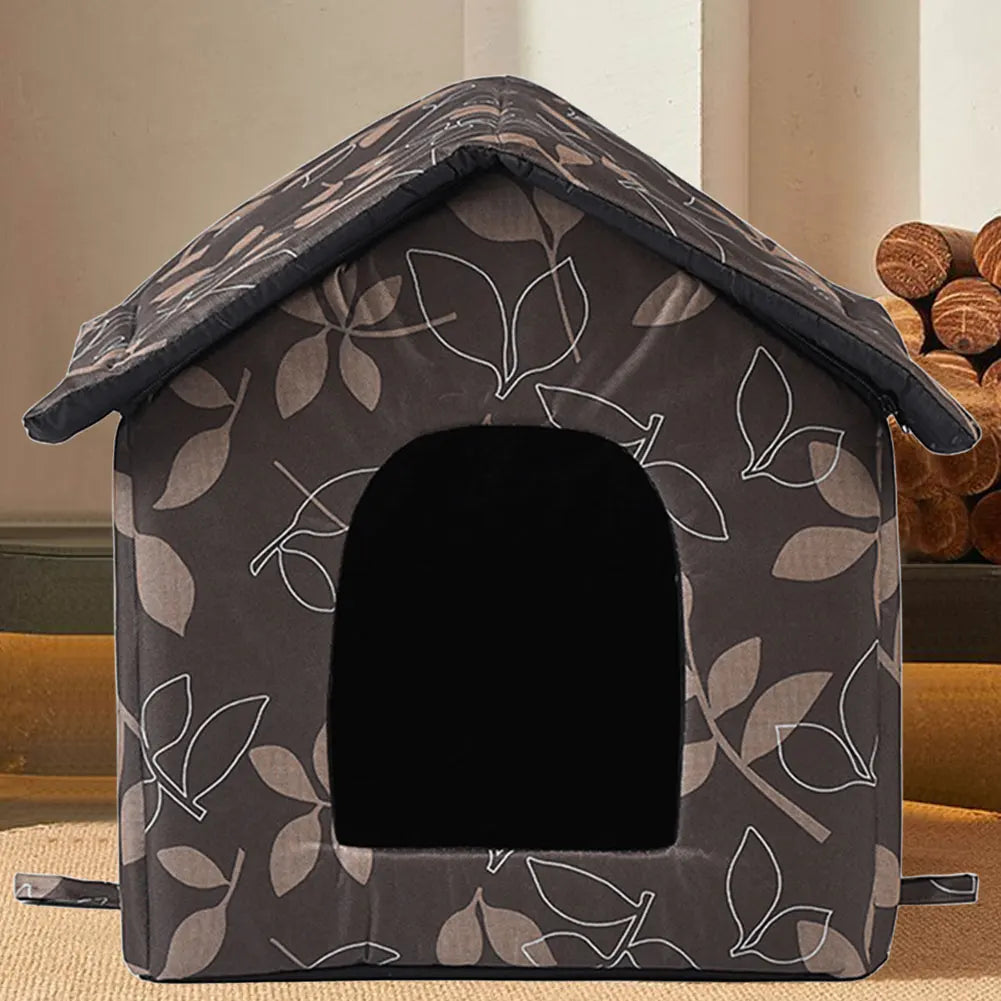 Waterproof Outdoor Dog House & Cozy Pet Shelter - The PetTrail