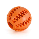 Rubber Dental Chew Ball for Dogs - The PetTrail