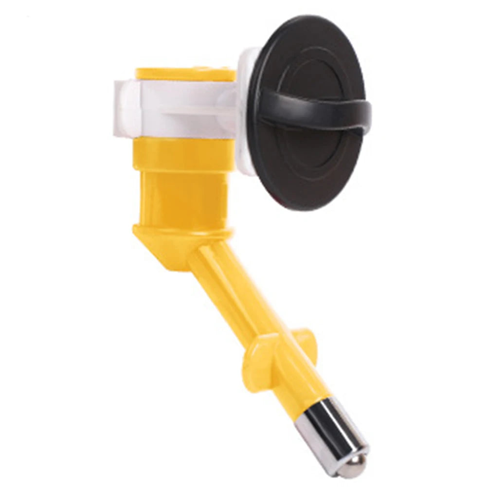 Hanging Pet Water Bottle with Ball-Tip Drinker - The PetTrail