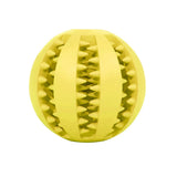 Rubber Dental Chew Ball for Dogs - The PetTrail