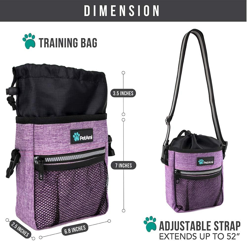 Dog Training Treat Pouch with Water Bowl - The PetTrail
