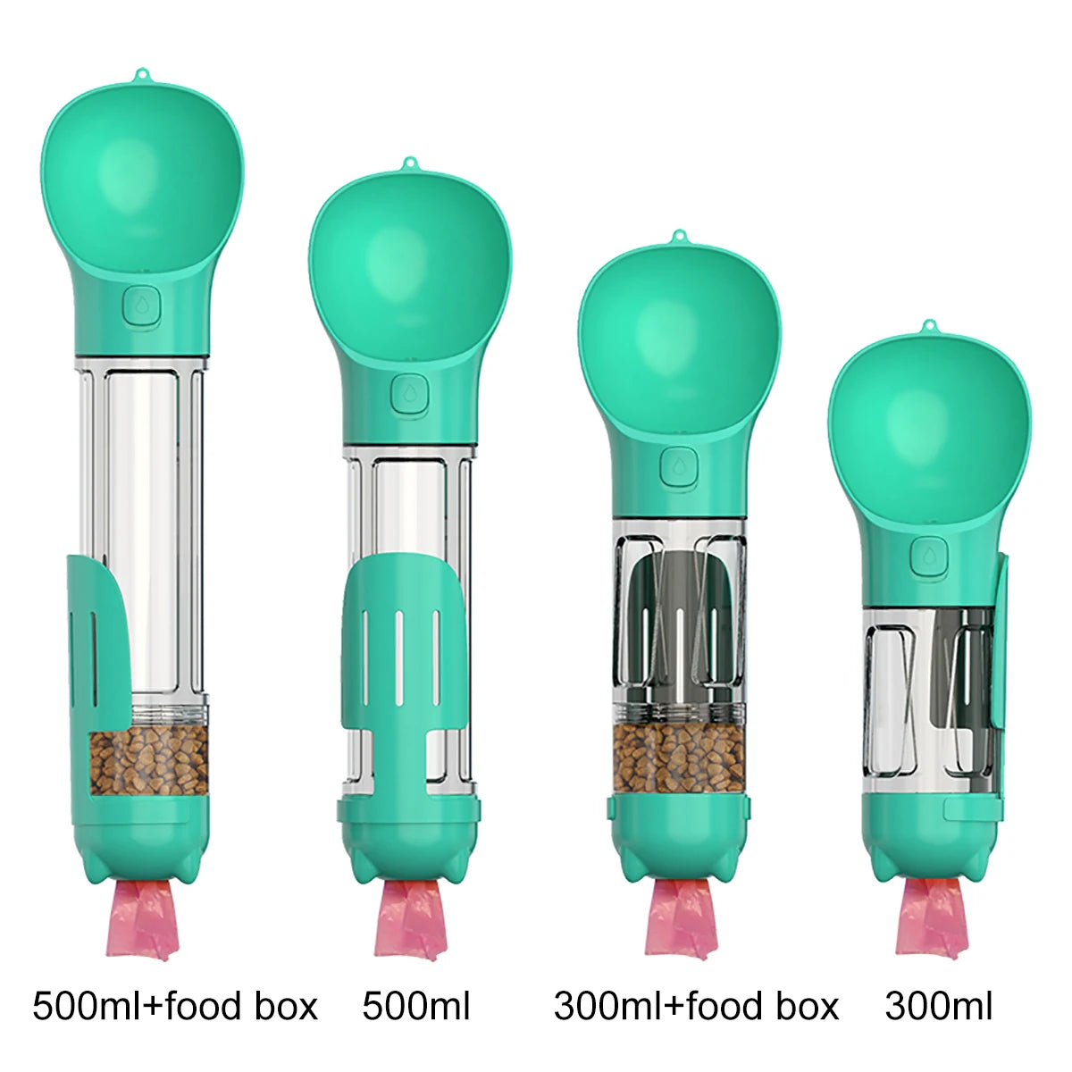 3-in-1 Portable Pet Water & Food Bottle - The PetTrail