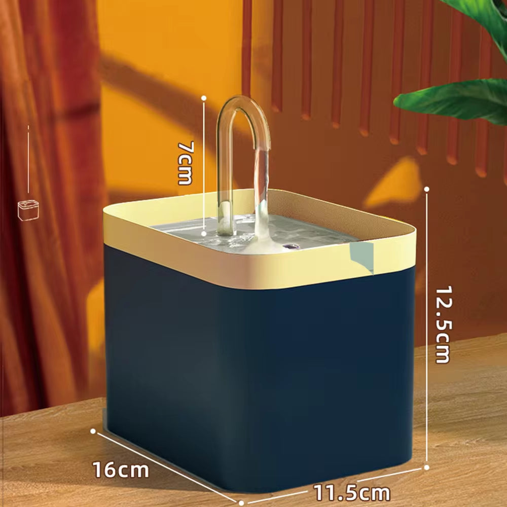 Ultra-Quiet Automatic Cat Water Fountain with Filter - The PetTrail