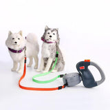 Retractable Dual Pet Dog Walking Leash - The PetTrail