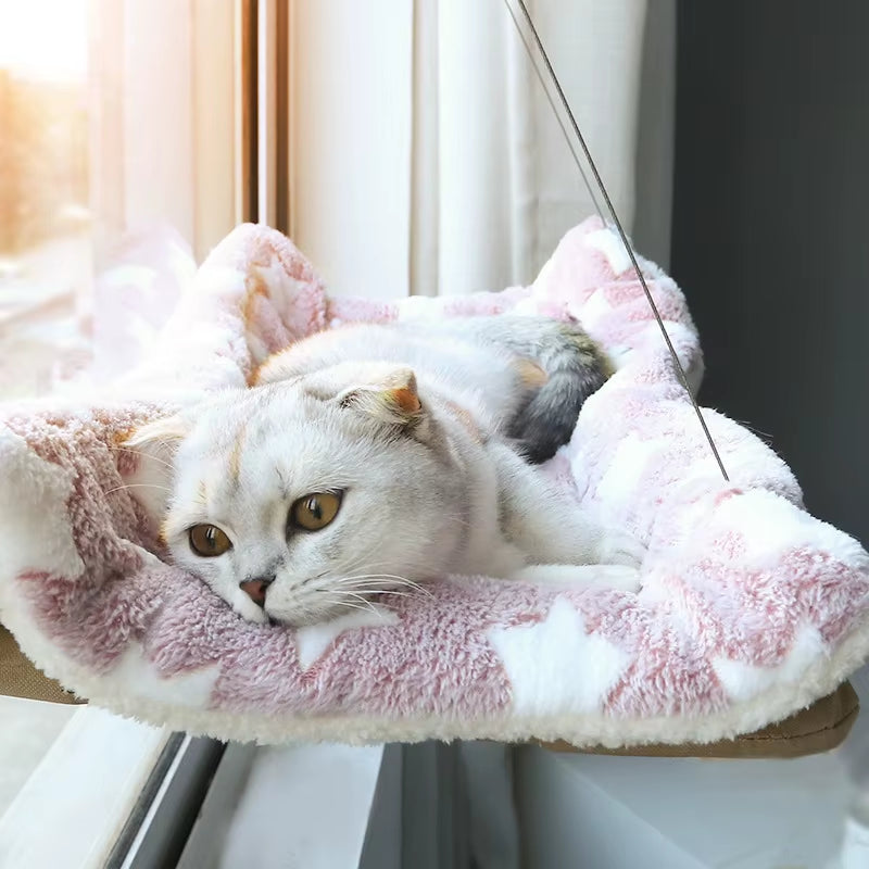 Cozy Hanging Cat Hammock - The PetTrail