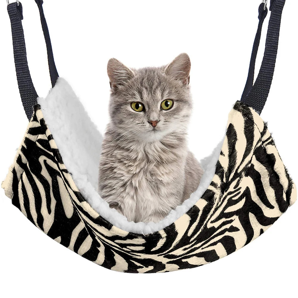 Hanging Cat Hammock – Soft Double-Sided Cat Bed - The PetTrail