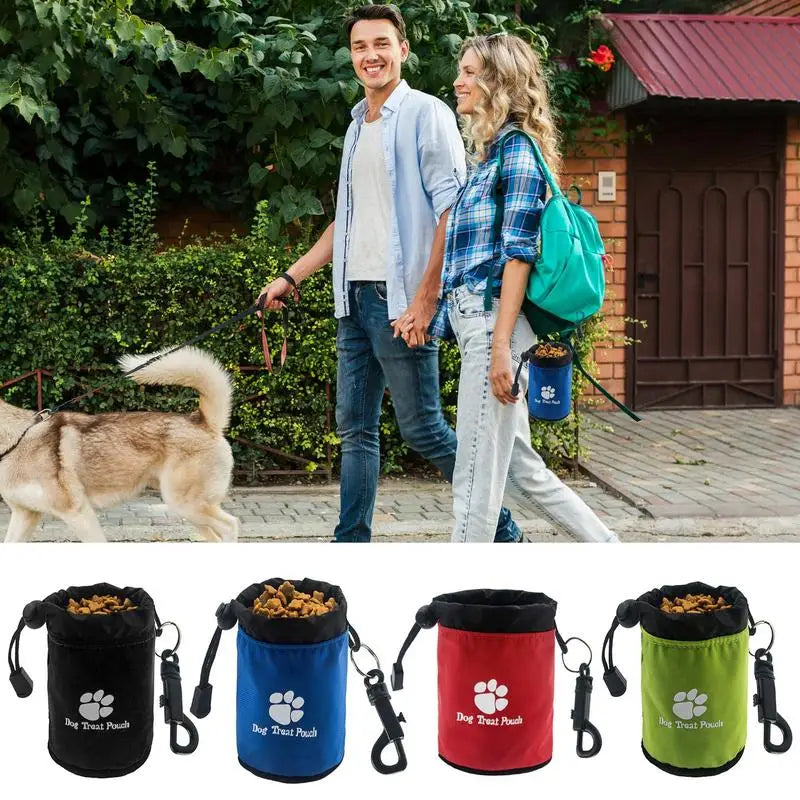 Waterproof Oxford Nylon Dog Treat Pouch - The PetTrail