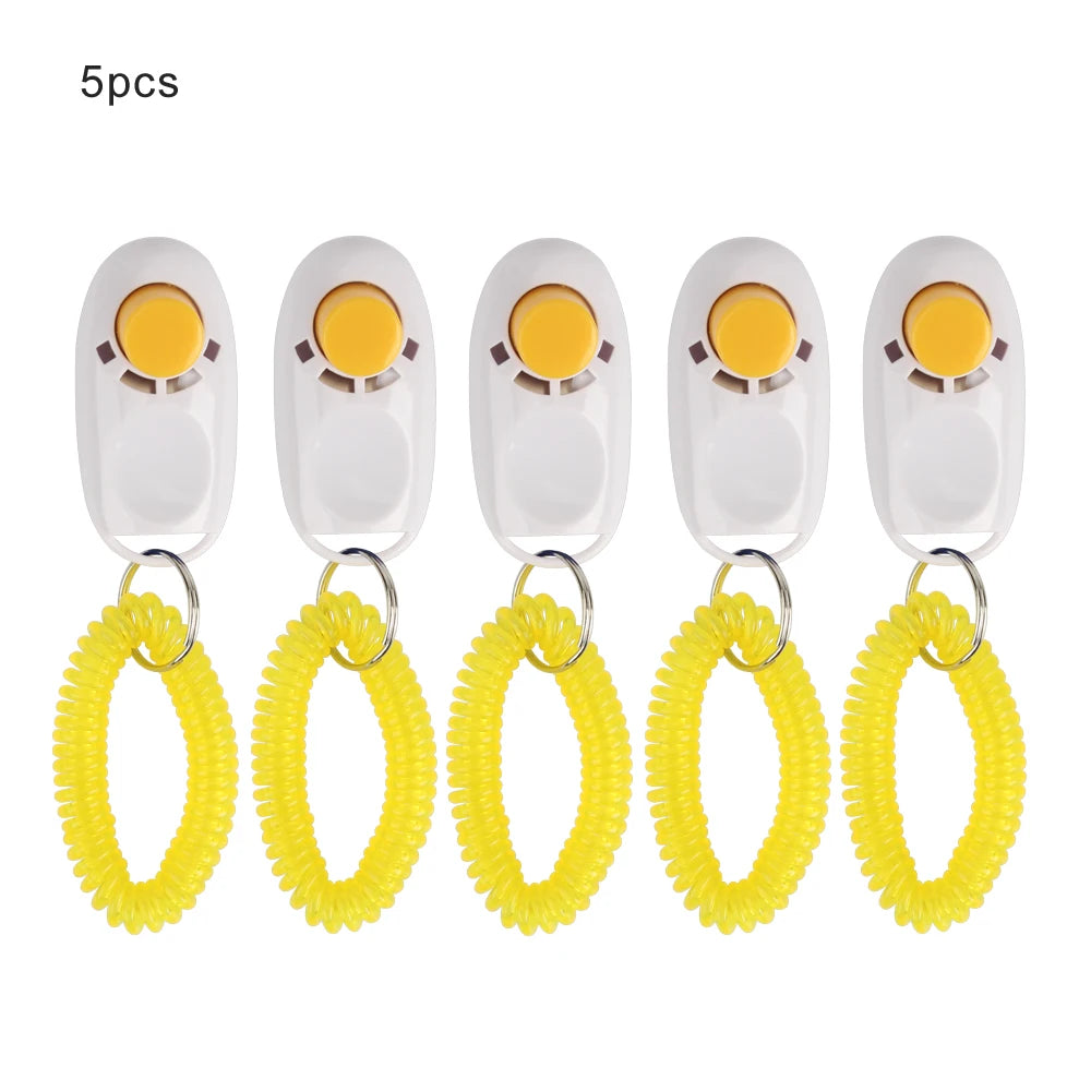 5-Piece Dog Training Clicker Set - The PetTrail