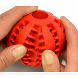 Rubber Dental Chew Ball for Dogs - The PetTrail