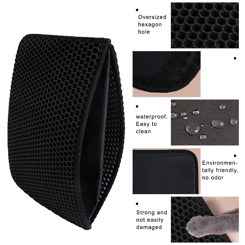 Waterproof Double-layer Cat Litter Mat - The PetTrail