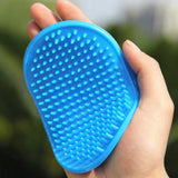 2-in-1 Pet Bath & Massage Brush – Silicone Grooming Brush - The PetTrail