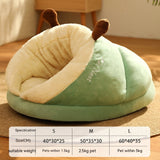 Cozy Winter Pet Bed for Cats & Small Dogs - The PetTrail