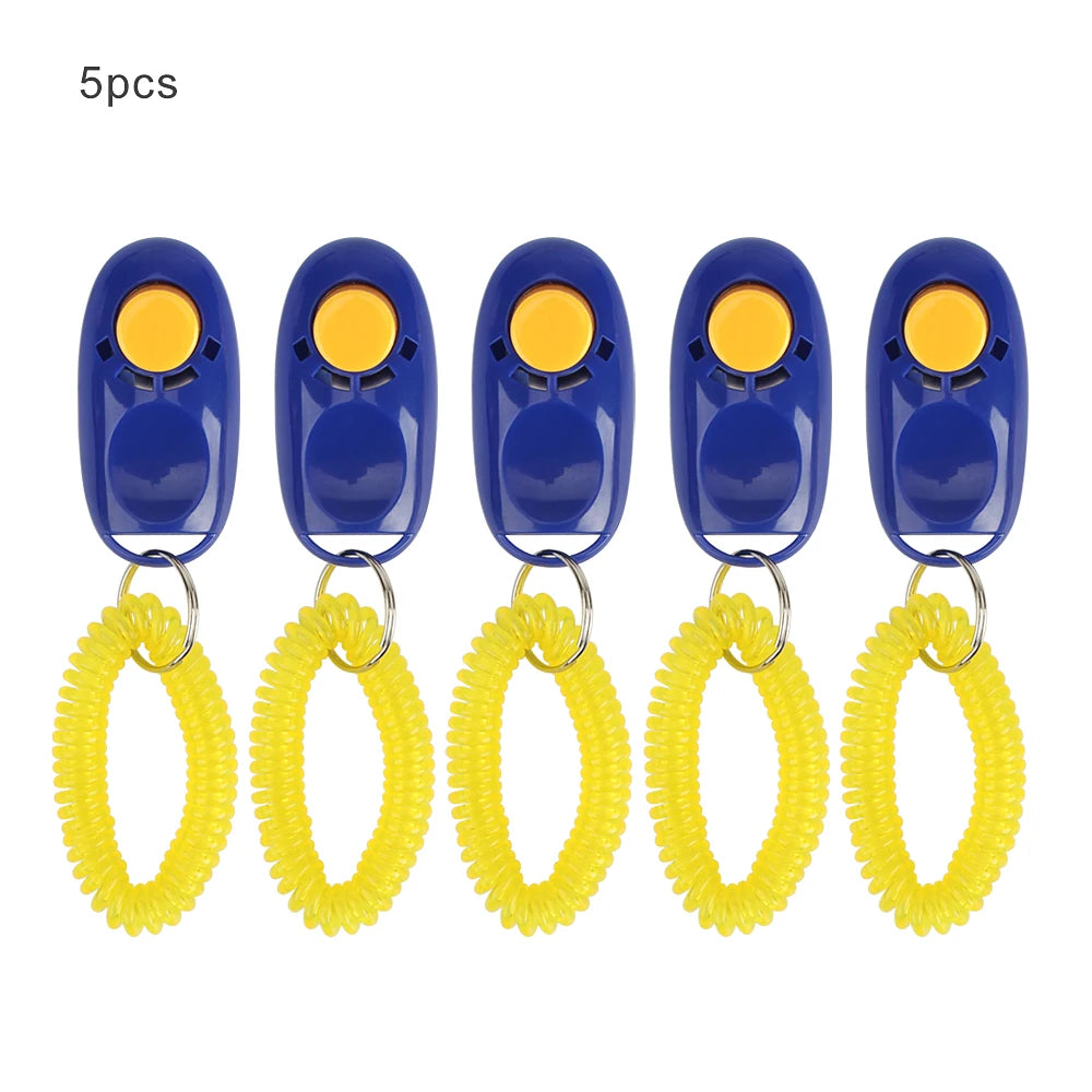 5-Piece Dog Training Clicker Set - The PetTrail