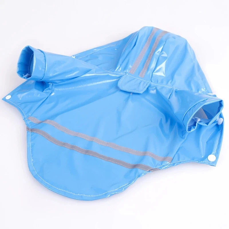 Waterproof Dog Raincoat With Hood - The PetTrail
