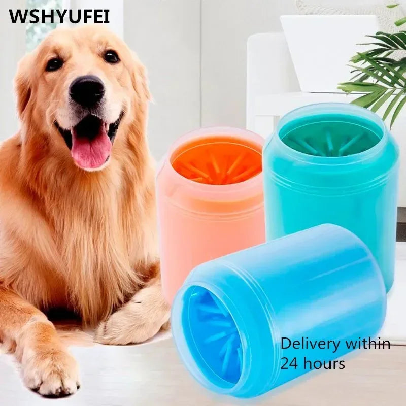 Portable Dog Paw Cleaning Cup - The PetTrail