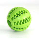 Rubber Dental Chew Ball for Dogs - The PetTrail