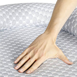 Orthopaedic Cooling Dog Bed with Supportive Neck Pillow - The PetTrail