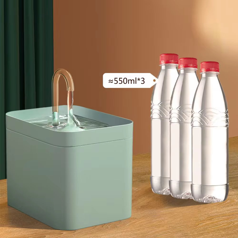 Ultra-Quiet Automatic Cat Water Fountain with Filter - The PetTrail