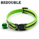 Reflective Cat & Small Dog Collars with Bells – 2 Pack - The PetTrail