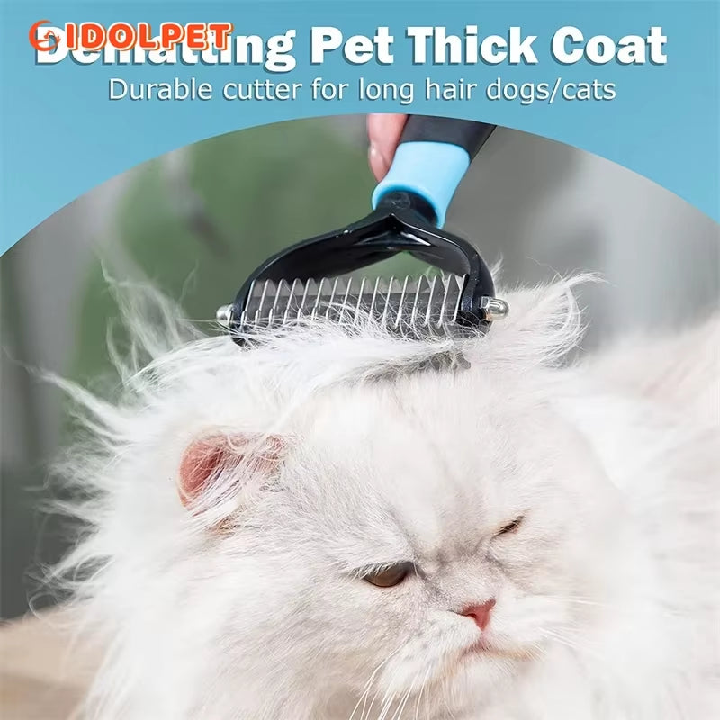 Professional Pet Deshedding Brush - The PetTrail
