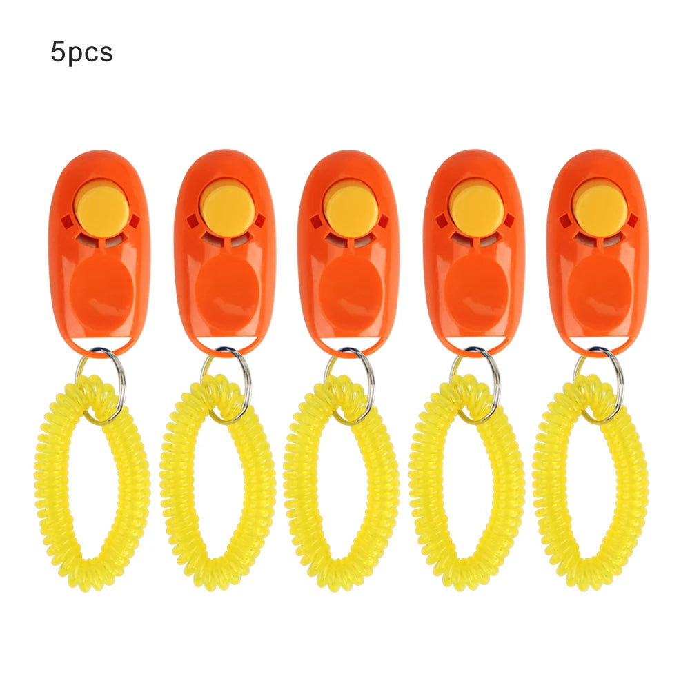 5-Piece Dog Training Clicker Set - The PetTrail