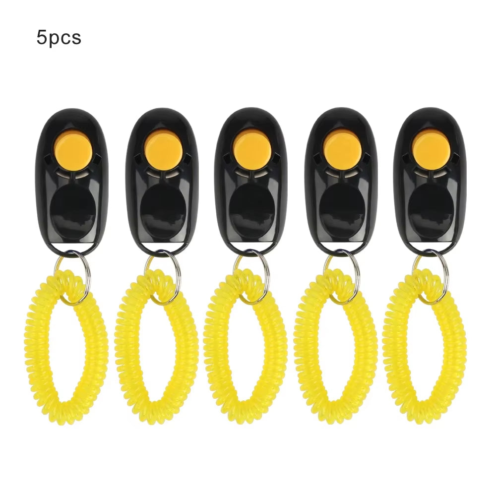 5-Piece Dog Training Clicker Set - The PetTrail