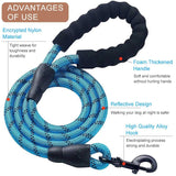 Reflective Nylon Dog Leash - The PetTrail