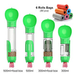 3-in-1 Portable Pet Water & Food Bottle - The PetTrail