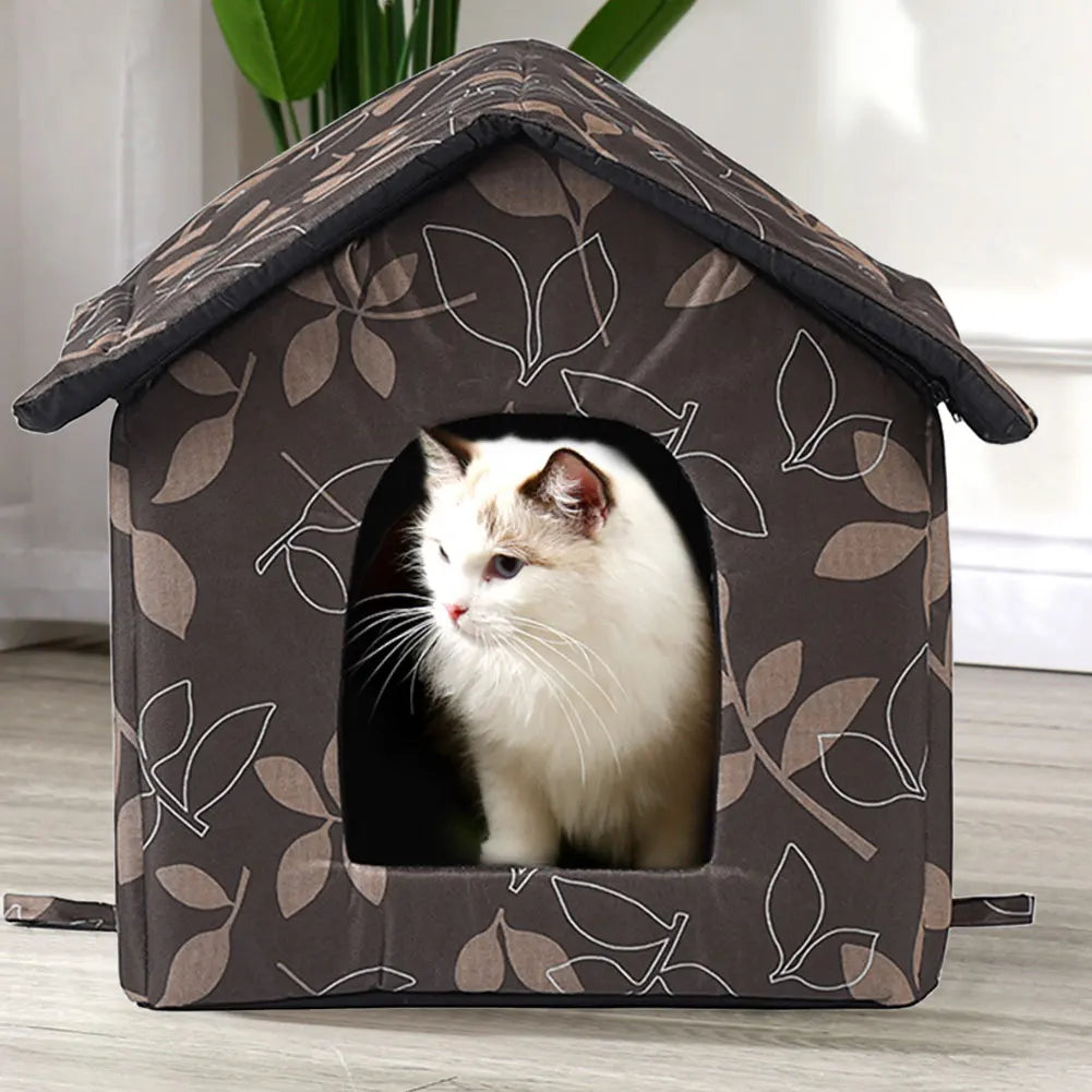 Waterproof Outdoor Dog House & Cozy Pet Shelter - The PetTrail
