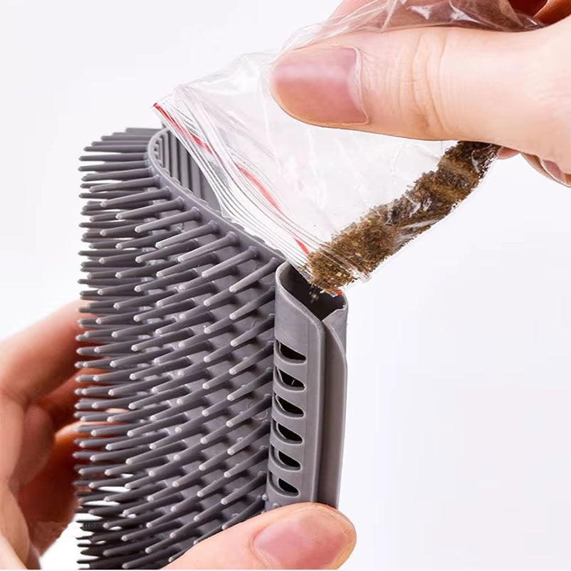 Cat Corner Self-Grooming Scratcher - The PetTrail