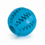 Rubber Dental Chew Ball for Dogs - The PetTrail