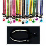 Reflective Cat & Small Dog Collars with Bells – 2 Pack - The PetTrail
