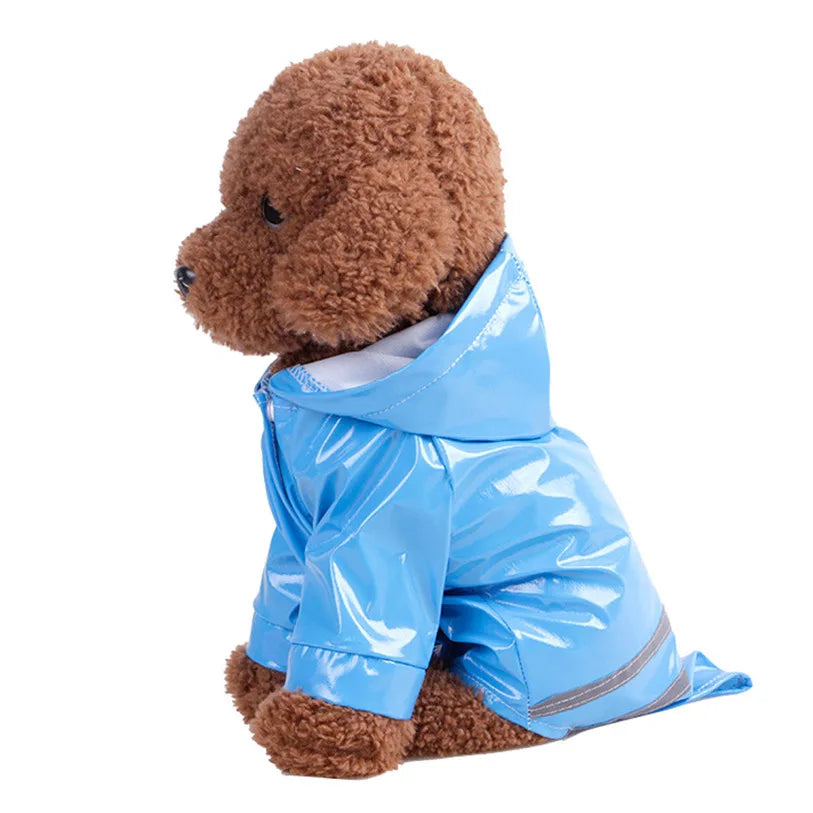 Waterproof Dog Raincoat With Hood - The PetTrail