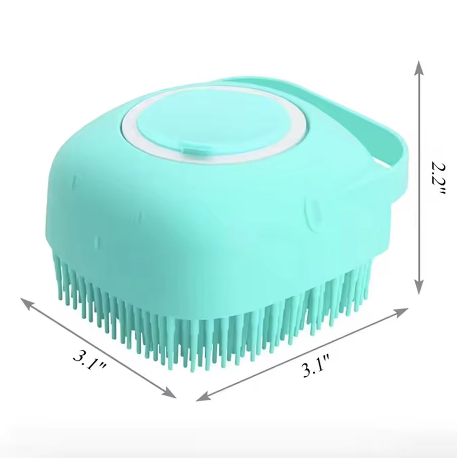 2-in-1 Pet Bath & Massage Brush - The PetTrail
