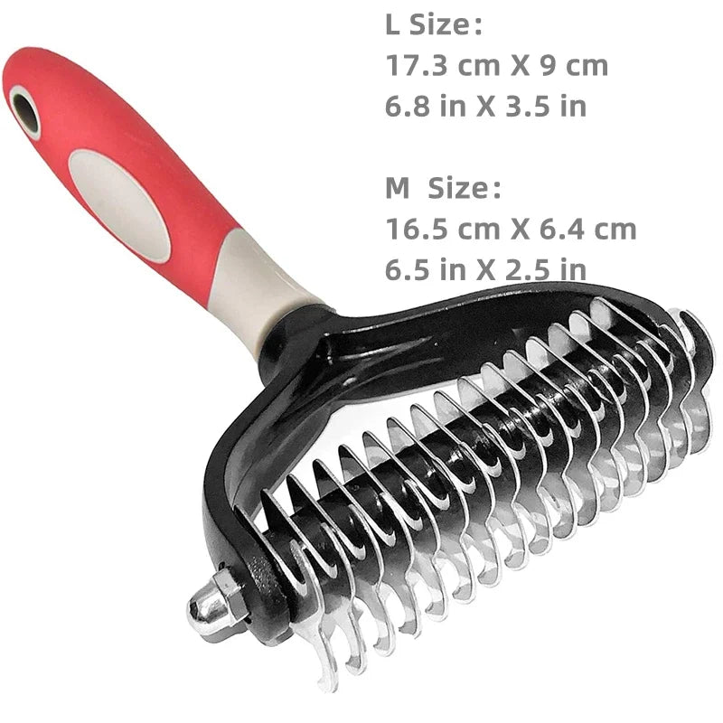 Professional Pet Deshedding Brush - The PetTrail