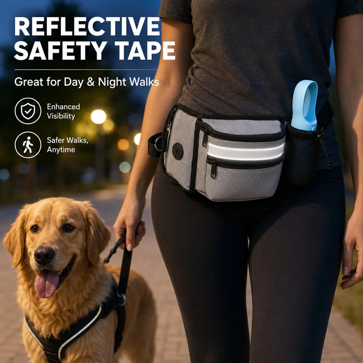 Multi-Function Dog Training Waist Bag - The PetTrail