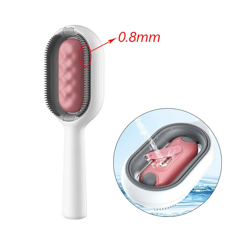 Double-Sided Pet Grooming Brush – Hair Removal for Dogs & Cats - The PetTrail