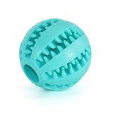 Rubber Dental Chew Ball for Dogs - The PetTrail