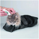 Cat Grooming Bag - Anti-Scratch Washing & Bathing Restraint Bag - The PetTrail