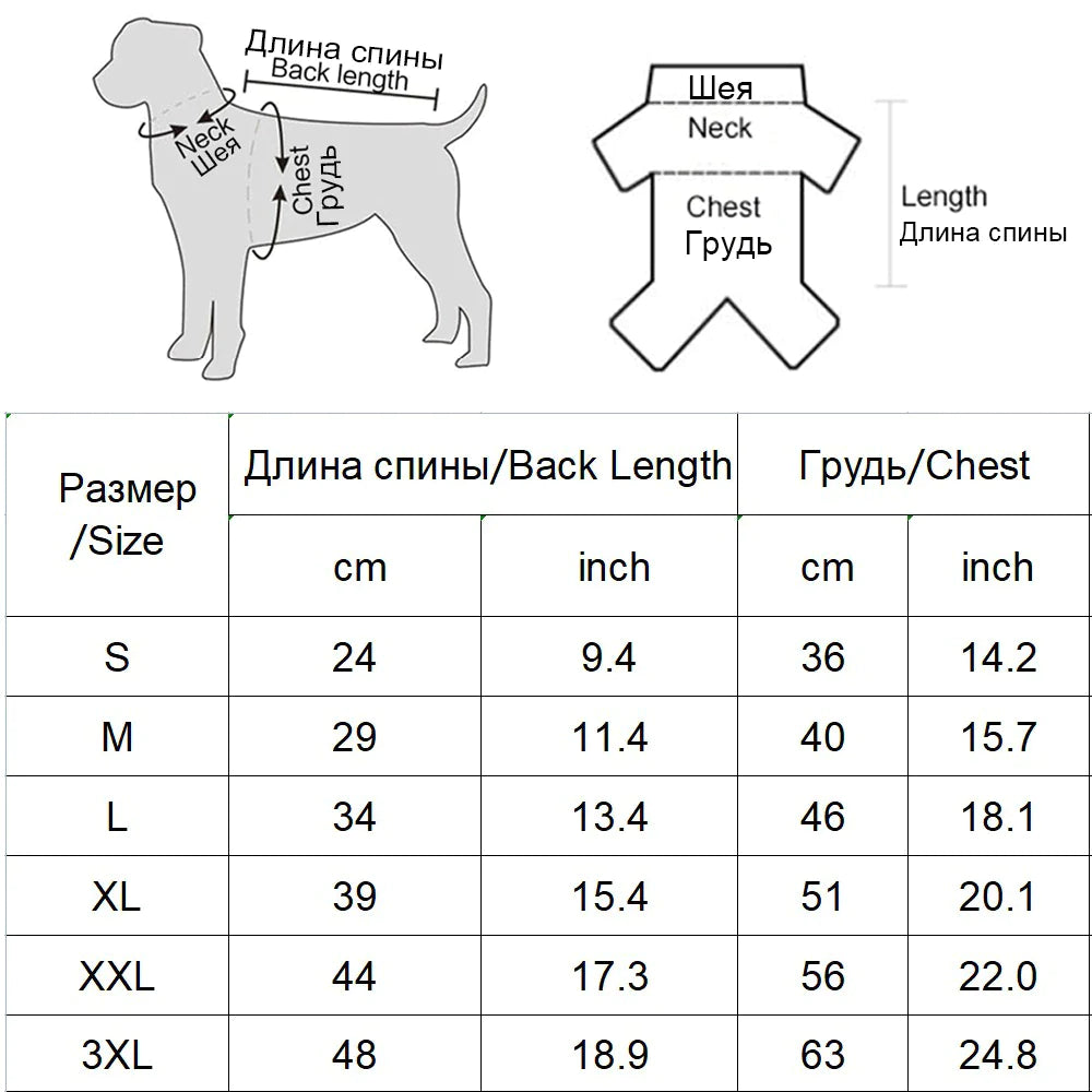 Warm Waterproof Dog Jacket - The PetTrail