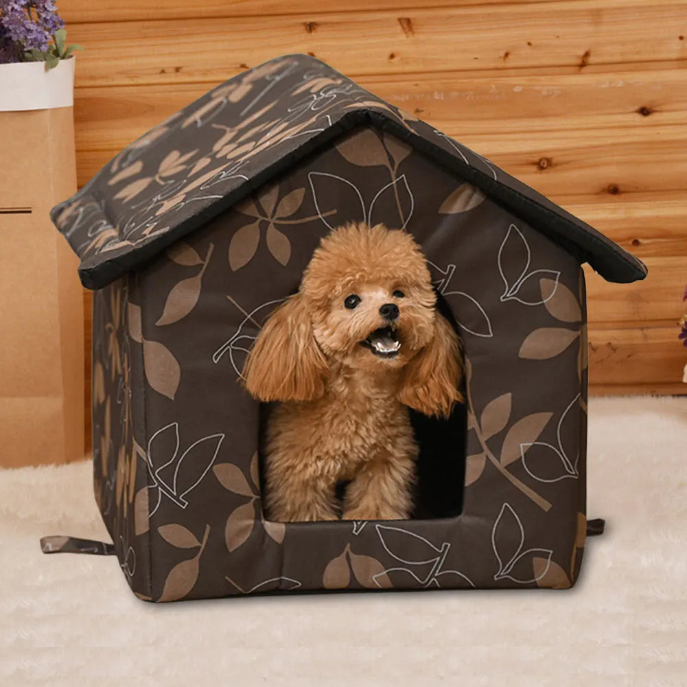 Waterproof Outdoor Dog House & Cozy Pet Shelter - The PetTrail