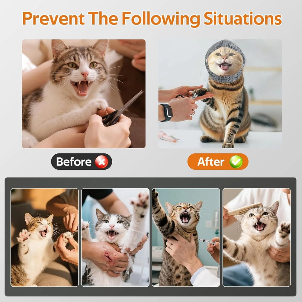 Adjustable Cat Muzzle - The PetTrail