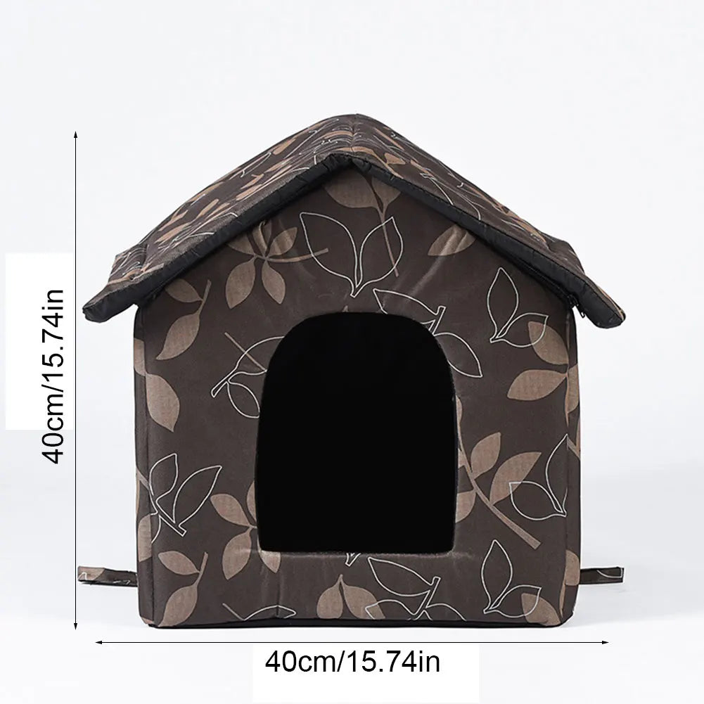 Waterproof Outdoor Dog House & Cozy Pet Shelter - The PetTrail
