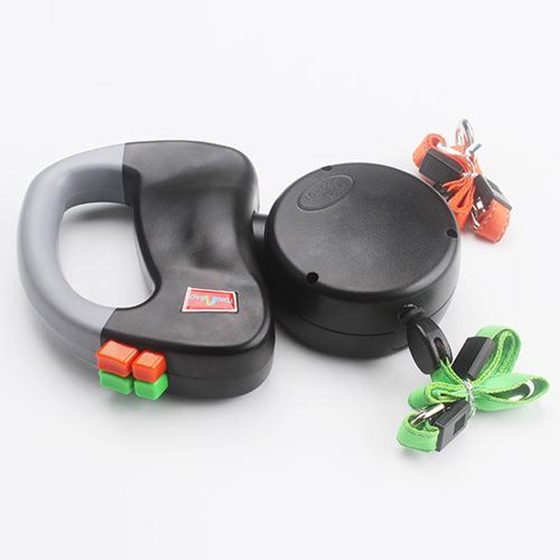Retractable Dual Pet Dog Walking Leash - The PetTrail