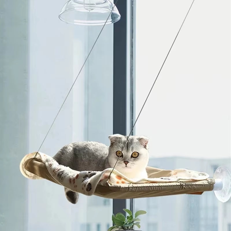Cozy Hanging Cat Hammock - The PetTrail